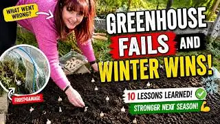 Sowing Winter Garlic & Beans & Major Greenhouse Mistake