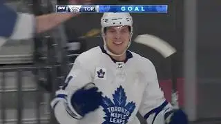 Auston Matthews' 100th career NHL point.