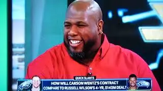 Quick Slants Howie Roseman Eagles Carson Wentz Russell Wilson Fletcher Cox