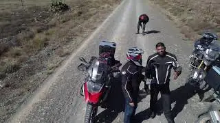 Adventure Bikers on the R355 near Anns Villa