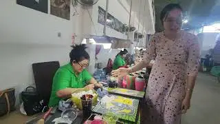 Bamboo art work with seashells and eggshells factory |Vietnam |Saigon 