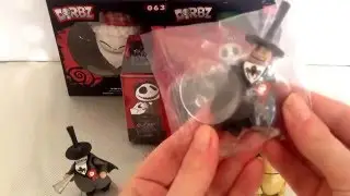 Disney Nightmare Before Christmas mini Mates, Dorbs, mystery mini and key ring opening