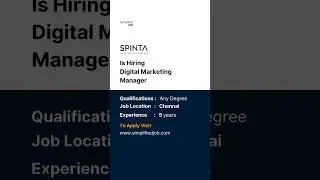 Spinta Digital is hiring Digital Marketing Manager - Simplified jobs