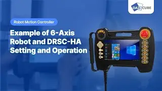 [Robot motion controller] Example of 6-axis robot and DRSC-HA setting and operation