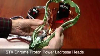 Головка для лакросса STX Proton Power Special Color Chrome &mdash; распродажа на SportStop.com