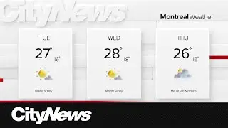 Montreal feeling the heat today, hot weather expected all week