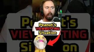 Asmongold Reacts to Peanut Viewbotting Accusations