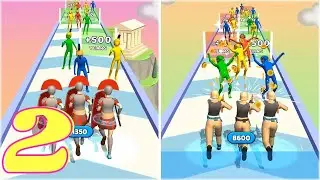 Human Evolution Run 3D Game - Android,ios Gameplay All Levels Part 2