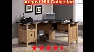 Sauder August Hill L-Shaped Desk Review (Links in Description)