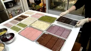 6special flavors! Stick chocolate made with all your heart one by one