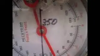 Thrust output of 12/127 jet engine