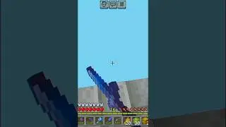 Minecraft hay bale + slime block incredible clutch 🗿📈 #shorts #minecraft #viral #trending