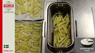 Schneiden Sie Pommes Frites mit H&auml;llde CC-34 und RG-50