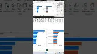 Цветовая линейчатая диаграмма с чередованием цветов в Power Bi￼ #PowerBitutorials #Форматирование