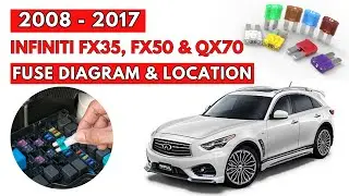 Infiniti FX35, FX50 & QX70 (2008 to 2017) Fuse Box Diagrams & Location Guide
