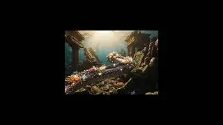 Crysteelion &ndash; Coral-Eel Hybrid of the Abyss | Sci-Fi Ocean Creature in 4K