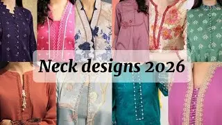 Neck designs for kurti 2026/New and stylish neck designs/Neck designs 