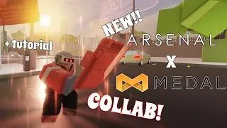 NEW *ARSENAL x MEDAL* COLLAB (NEW ITEMS!!!) | Roblox Arsenal