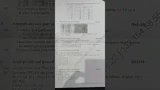 Theory of automata and formal languages KCS-402 AKTU 2022-2023 EXAM PAPER