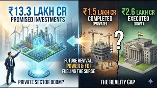 India Capex Revival 2025: ₹15L Cr Private Investment Announcements vs Government Execution | H1 FY26