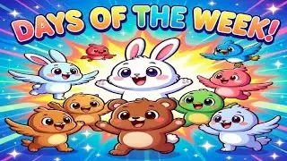 Days of the Week Song for Kids 🎵 | Monday to Sunday Fun Rhyme | CK Cartoon  learning Video.