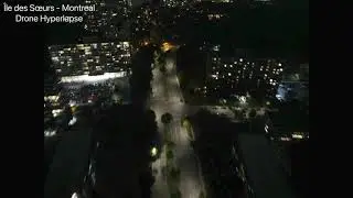 &Icirc;le des S&oelig;urs - Montreal - Canada - Drone Hyperlapse