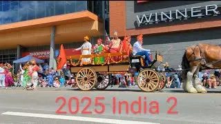 2025 Calgary Stampede Parade, India 2. #calgarystampede #parade #印度 