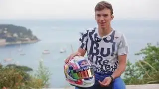 Pierre Gasly explains his helmet