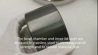 Essa WC125 Tungsten Carbide Bowl Set#Tungsten Carbide Bowl#Lab GrindingTools#Lab Equipment