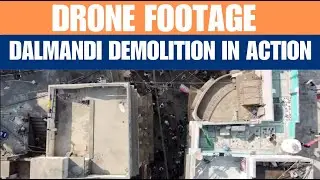 Varanasi Dalmandi Demolition Operation Underway | Drone Visuals Exclusive | News9
