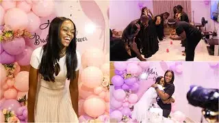 OUR SURPRISE INTIMATE BRIDAL SHOWER | we Gave her the Surprise of her LIFE💃💃