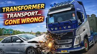 Transformer Transport Gone Wrong | Truckers of Europe 3 Heavy Haul