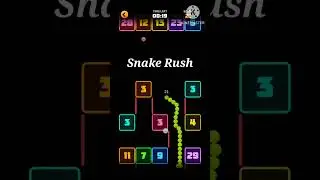 Gameplay Winzo Snake Rush / Winzo gold snake rush gameplay / Winzo app snake rush game 2023 / #winzo