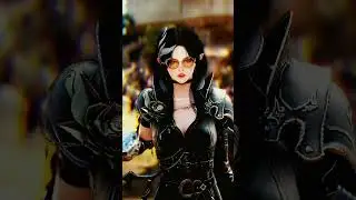 Black Desert: Goddess of Shadows 🌙✨ #Edit #BDO #shorts #BlackDesert #GudinoAi