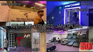 Anytime Fitness Jangpura , Best gym in Delhi , Biggest and luxurious Gym