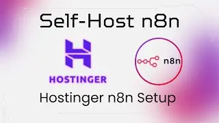 Начните работу с самостоятельным размещением n8n (более низкая цена) на Hostinger.