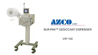 VIP-100 - Pouch, Sorbent, Oxygen Absorber & Desiccant Dispenser