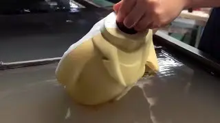 Wood grain water transfer printing process for air outlet#water #respect