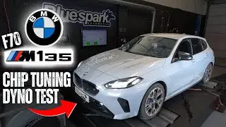 BMW M135 xDrive 2025 (F70) 2.0 B48 296bhp/300ps Dyno Test &ndash; Bluespark Tuning Box