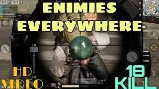 ENIMIES EVERYWHERE...Solo Vs Scoud 18 Kill..|| PUBG LITE MOBILE || Yungsta gaming....2019