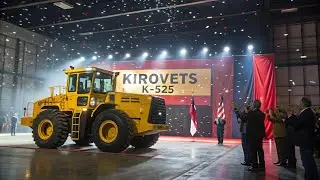 ЭТО НЕ ТРАКТОР, ЭТО МОНСТР! 🔥 НОВЫЙ KIROVETS K-525 ПОТРЯС РОССИЮ 🇷🇺