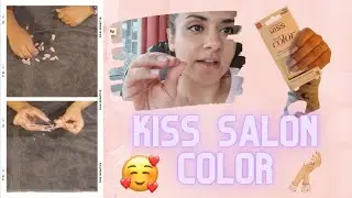 Kiss Salon Color Nails How to and Review 2022 :)