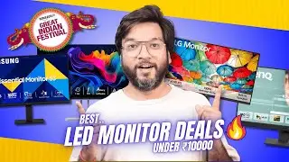Best Affordable 24 inch Monitors Deals Under 10000 | Amazon Great Indian Festival Sale 2025🔥