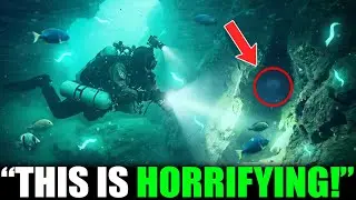 This Deep-Sea Diver Was Alone at 180 Feet Until the Glow Emerged&mdash;Then the REAL Hunting Began