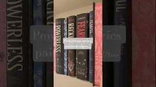 powerless series Spredges! #booktok #bookgirlie #powerless #sprayededges #paint #craft #artist #read