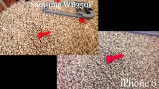 Samsung WB350F vs iPhone 6 Video Quality