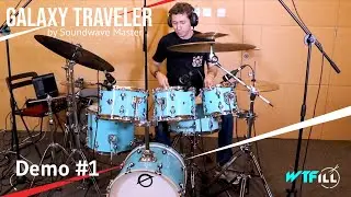 Galaxy Traveler Drum Set by Soundwave Master - Demo #1