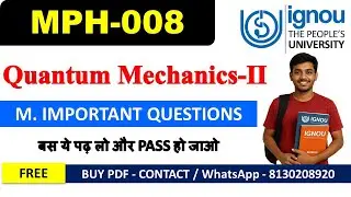 MPH-008 Important Questions 2025 | Previous Year Question Paper Solved in English | IGNOU MSc