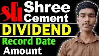 Shree Cement Share Latest News। Shree Cement Dividend 2025। @investwithabhayverma