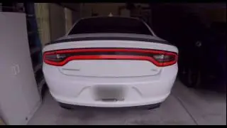 2015 Dodge Charger RT Mid Muffler Delete COLD START | @drkklm